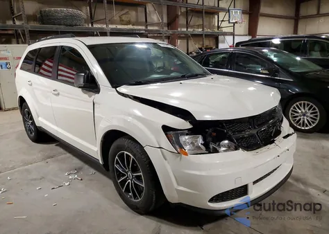 2018 Dodge Journey Se из США, поврежденный, VIN 3C4PDCAB9JT495744